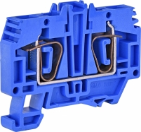 Клемма пружинная ESP-HMM.6B (6 мм2, синяя) арт.3903169