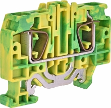 Клемма пружинная заземляющая ESP-HTE.10 (10 мм2, желто-зел.) арт.3903194