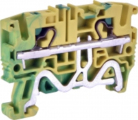 Клемма пружинная заземляющая ESH-EFCE.4 (4 мм2, желто-зел., push-in) арт. 003903276