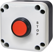 Кнопочный пост 1-модул. ESB1-V2 (Standart, "STOP", красная) арт. 004771622