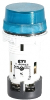 Лампа сигнальная матовая TL06X1 240V AC (синяя) арт.004770248