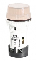 Лампа сигнальная матовая TL05X1 240V AC (опал) арт.004770250