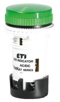 Лампа сигнальная LED матовая TT02T1 12V AC/DC (зеленая) 54мм арт.004770738