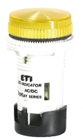 Лампа сигнальная LED матовая TT04U1 24V AC/DC (желтая) 54мм арт.004770745