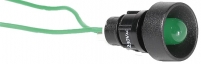 Лампа сигнальная LS LED 10 G 230 (10мм, 230V AC, зеленая) арт.004770810
