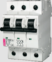 Автоматический выключатель ETIMAT 10 3p B 6А (10 kA) арт.2125712