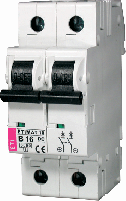 Автоматический выключатель ETIMAT 10 DC B 2p 13A (6kA ) арт.2128715