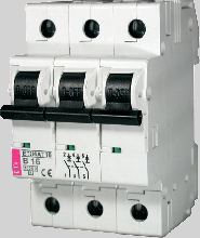 Автоматический выключатель ETIMAT 10 3p C 25А (10 kA) арт.2135718