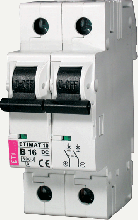 Автоматический выключатель ETIMAT 10 DC 2p C 2A (6 kA) арт.2138708