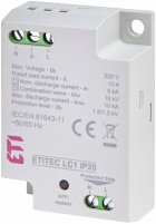Ограничитель перенапряжения для защиты LED оборудования ETITEC LC1 IP20 арт.2442980