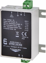 Ограничитель перенапряжения для защиты LED оборудования ETITEC LP2 IP20 арт.2442982