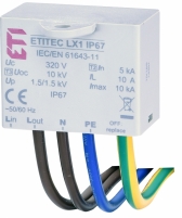 Ограничитель перенапряжения для защиты LED оборудования ETITEC LX1 IP67 арт.2442983