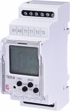 Многофункциональный цифровой термостат+цифровой таймер TER-9 230V (2x16A_AC1) арт. 2471824