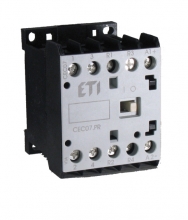 Контактор миниатюрный  CEC 12.4Р 24V DC (12A; 5,5kW; AC3) 4р (4 н.о.)